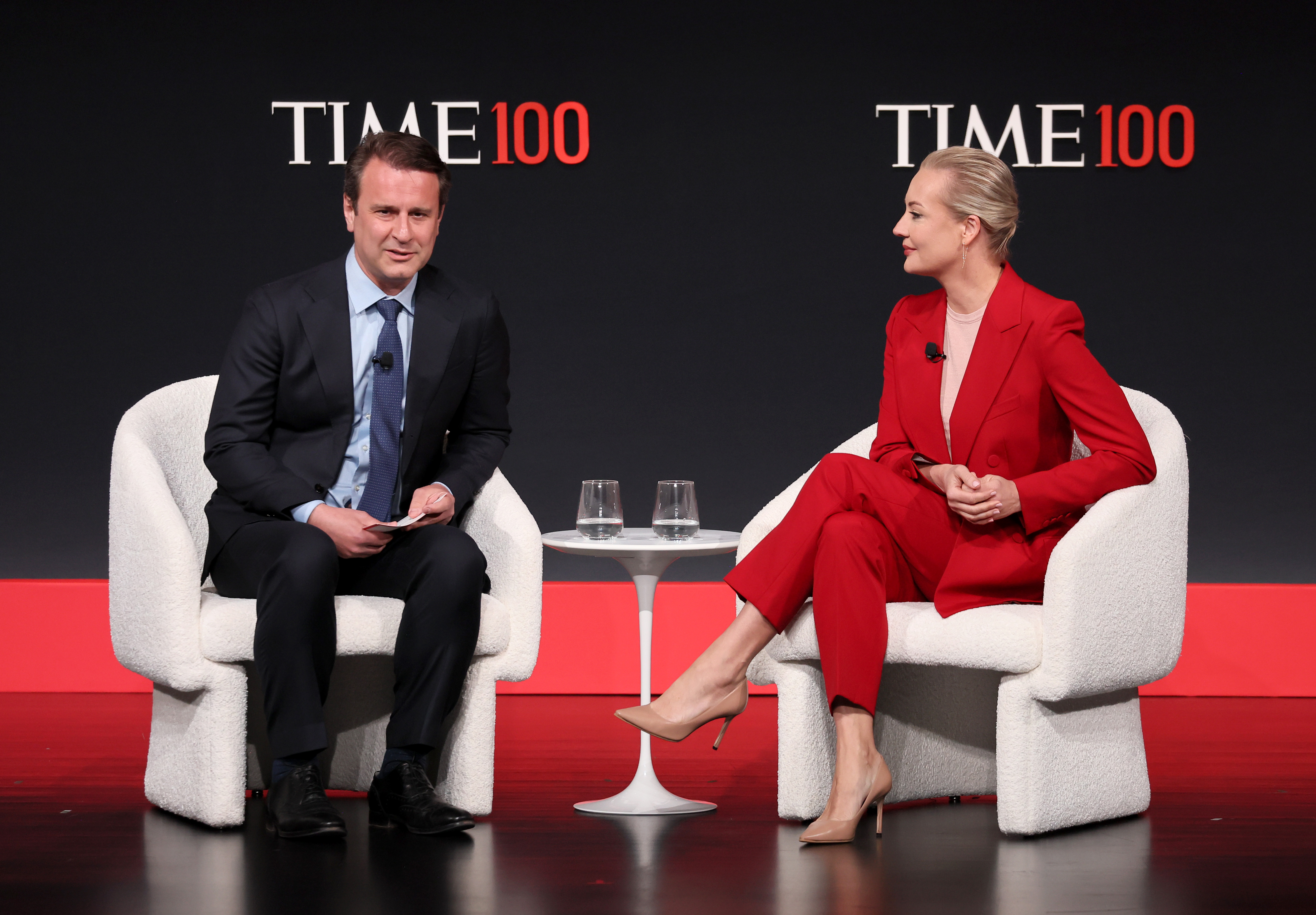 Юлия Навальная вступила на саммите TIME100